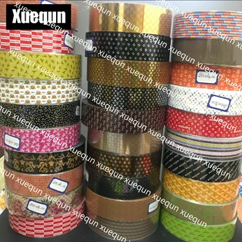 

Xuequn designer brand logo foil for 3D nail decoration (4cmx500meters/roll) decals make up art decorations on nails popular