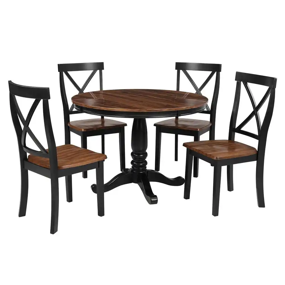 5 in 1 dining table set chairs muebles de cocina accommodation 4 people  kitchen room furniture solid wood table with 4 chairs