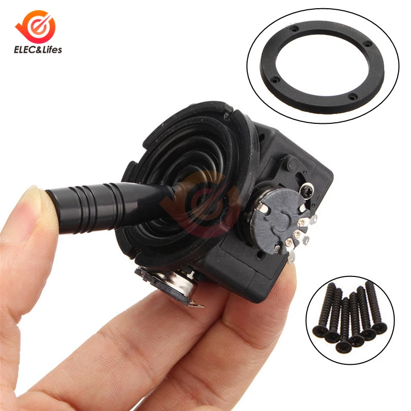 5K Ohm Electric Joystick Reset Potentiometer 2-Axis 2D Monitor Keyboard Ball Joyrode Controller JH-D202X-R2/R4