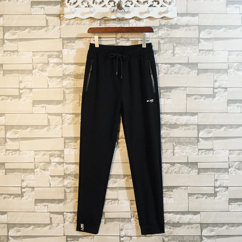 

2020 Big Size Autumn Leisure Pants Plus Fat plus Size Loose Sports Pants Male Breathable Running Fitness Trousers