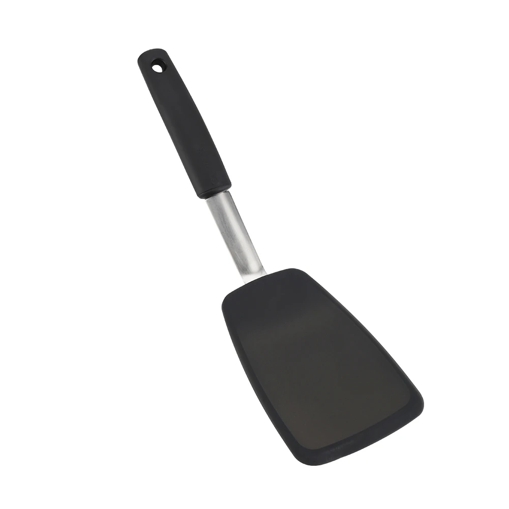 

Silicone Spatula Turner With Nonslip Handle 260 Heat-Resistant Non-Stick Kitchen Utensil Flexible Silicone Head Cooking Tool