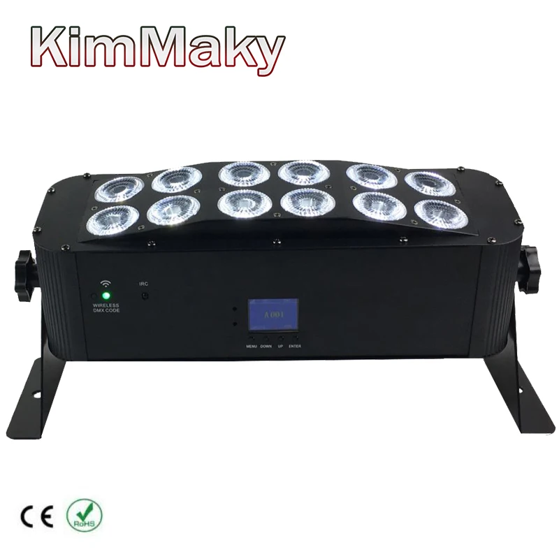 Новый Fly Smart Case 6/lot телефон панели управления с подсветкой DJ света мытья стены 12x18