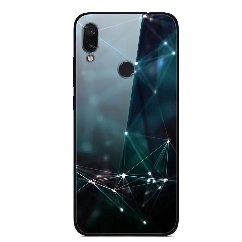 Для Xiaomi Redmi 7 Чехол для Redmi 7A чехол жесткое стекло закаленное покрытие для Redmi 5 5plus чехол Fundas на Redmi 6 6A чехлы для телефонов - Цвет: Серый