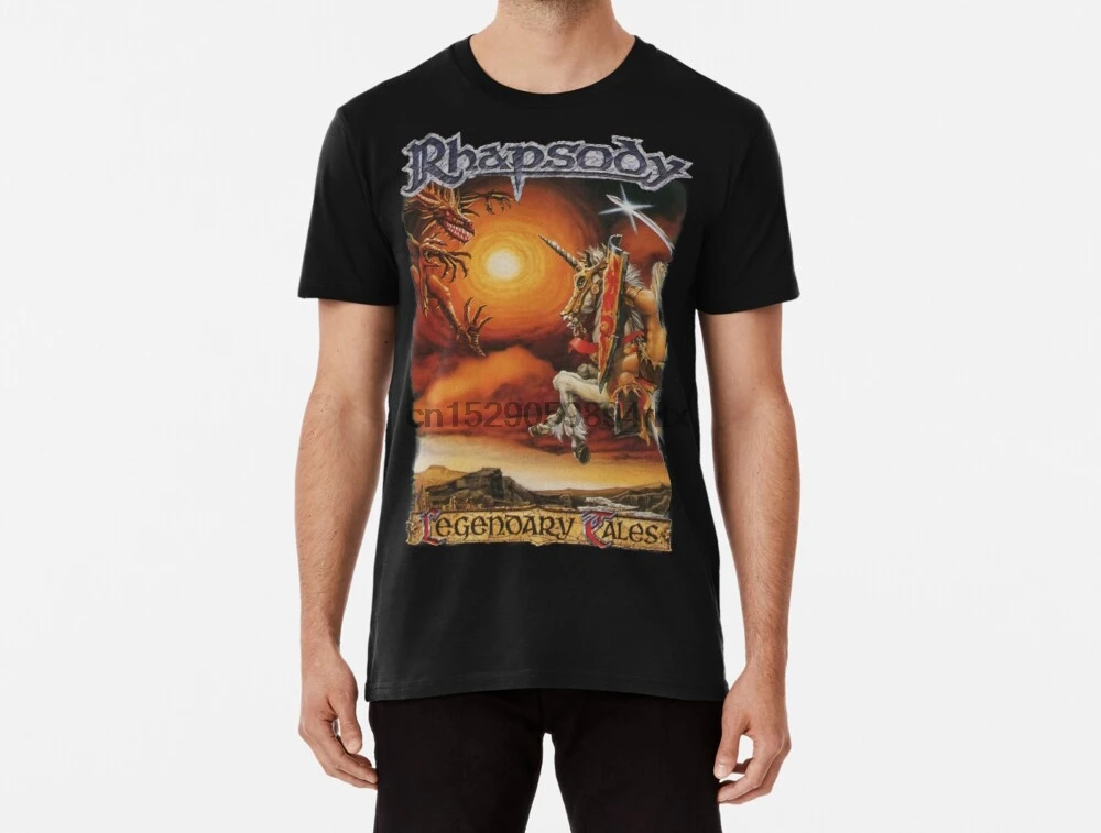 Men Funy T shirt Rhapsody Legendary 