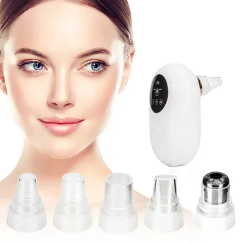 

New Blackhead Remover Vacuum Pore Facial Cleaner Suction Cleaning Face Care Black Head Acne Extractor Diamond Microdermabrasion