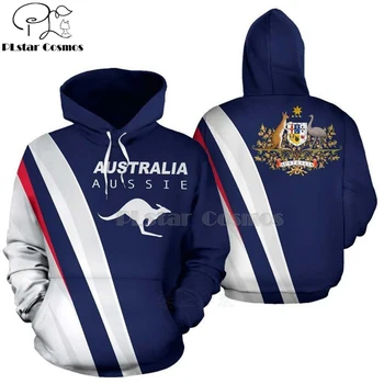 

Men Women AUSTRALIA flag print 3D Hoodies Funny country Sweatshirt Fashion Hooded Long Sleeve unisex Koala kangaroo Pullover-4