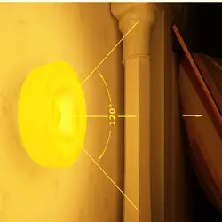 Светодиодный PIR датчик движения тела настенный светильник Ночной светильник перезаряжаемый настенный светильник умный прикроватный шкаф