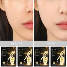 

25g 24K-Gold Foil Mask Invisible Piece Pack Moisturizing Hydrating and Firming Skin whitening Skin Color face maks skin care
