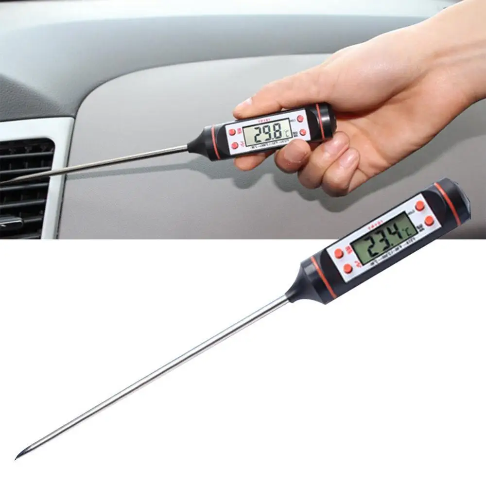 

Car Air Vent LCD Digital Probe Test Pen Temperature Meter Gauge Thermometer