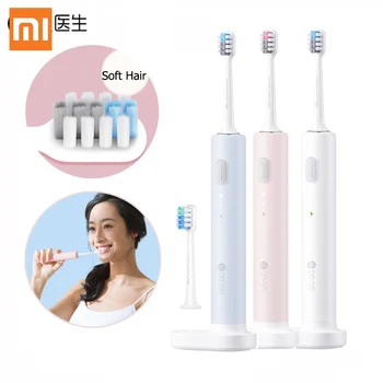 

Mijia DOCTOR-B Sonic Electric Toothbrush BET-C01 Wireless Rechargeable Soft Hair Tooth brush Man Women Couple Waterproof IPX7