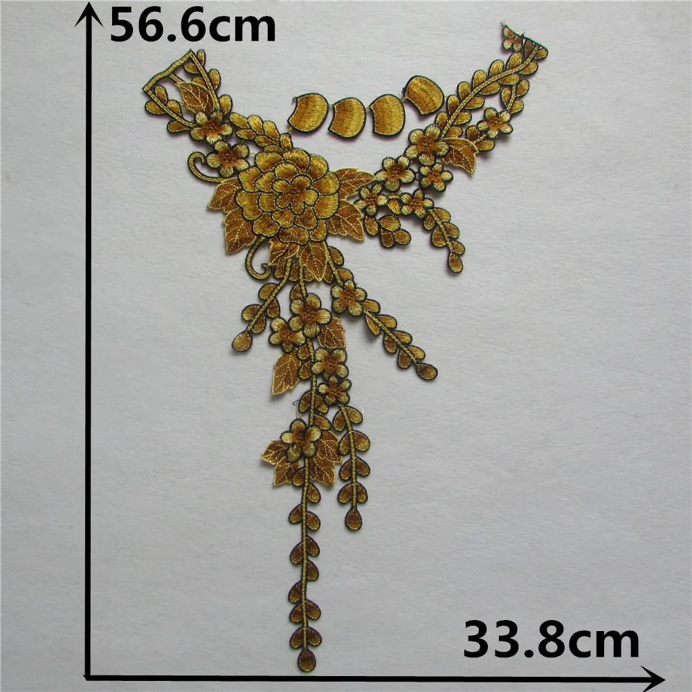 Embroidery Laces craft Materials for Sewing Lace top Embroidered fabrics for dresses Lace Collar Baby hair bands Accessories