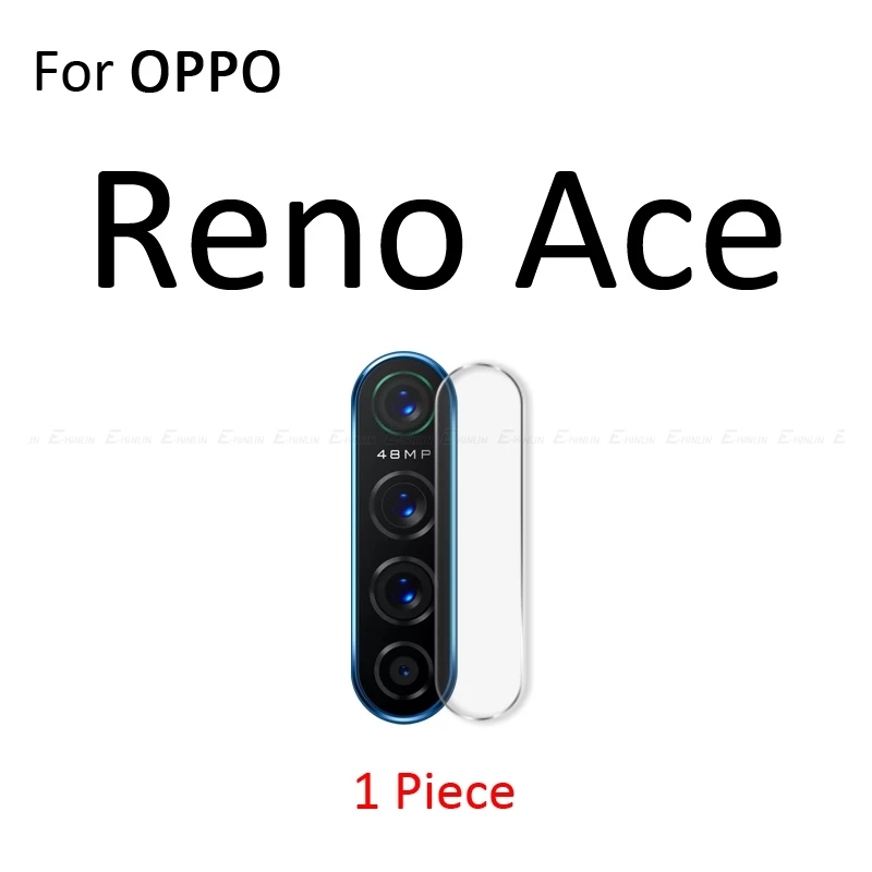 For Reno Ace Прозрачная задняя камера, объектив, задний экран, защитная пленка, закаленное стекло для OPPO Reno 5G Ace 10x zoom Reno2 F Z - Цвет: For Reno Ace