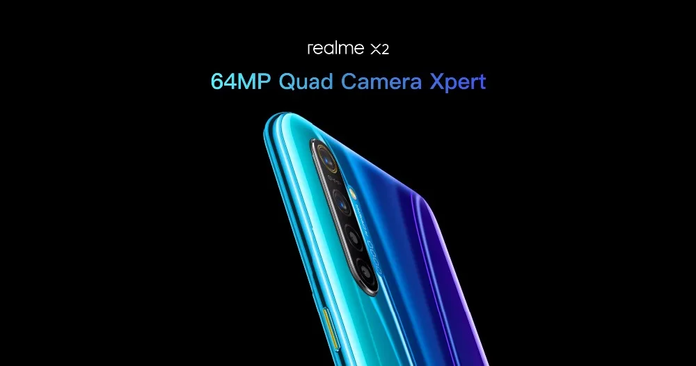 Realme X2 8 ГБ ОЗУ 128 Гб ПЗУ Snapdragon 730G Восьмиядерный 6," 64 мп камера заднего вида полный экран смартфон 30 Вт VOOC быстрое зарядное устройство 4000 мАч