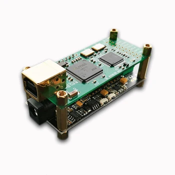 

Amanero interface + es9038q2m audio decoding board hifi fever USB sound card DAC kit supports DSD