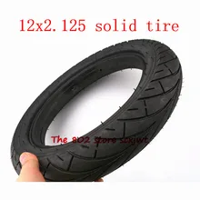 Size 12x2.125 Solid Tire 12 inch tubeless tyre 12*2.125 tire for 12" Hoverboard Self Balancing Electric Scooter Spare accessory