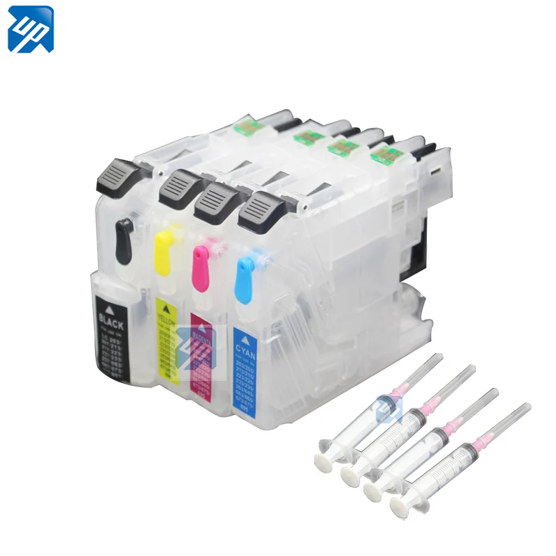 LC223 refillable ink cartridge for brother J4120DW J4420DW J4620DW 4625DW J5320DW J5620DW J5625DW J5720DW J562DW with ARC chip