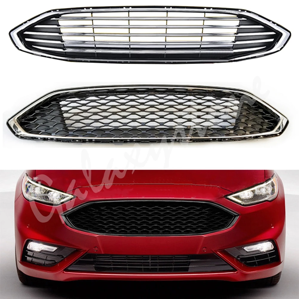 Передняя сетчатая решетка для Ford 2017 2018 Mondeo Fusion|Гоночные решетки| |