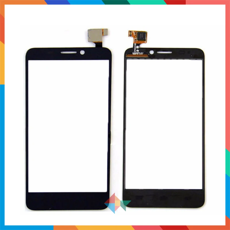 Высокое качество 5," для Alcatel One Touch Idol X OT6035 OT 6035 сенсорный экран дигитайзер Переднее стекло объектив сенсорная панель