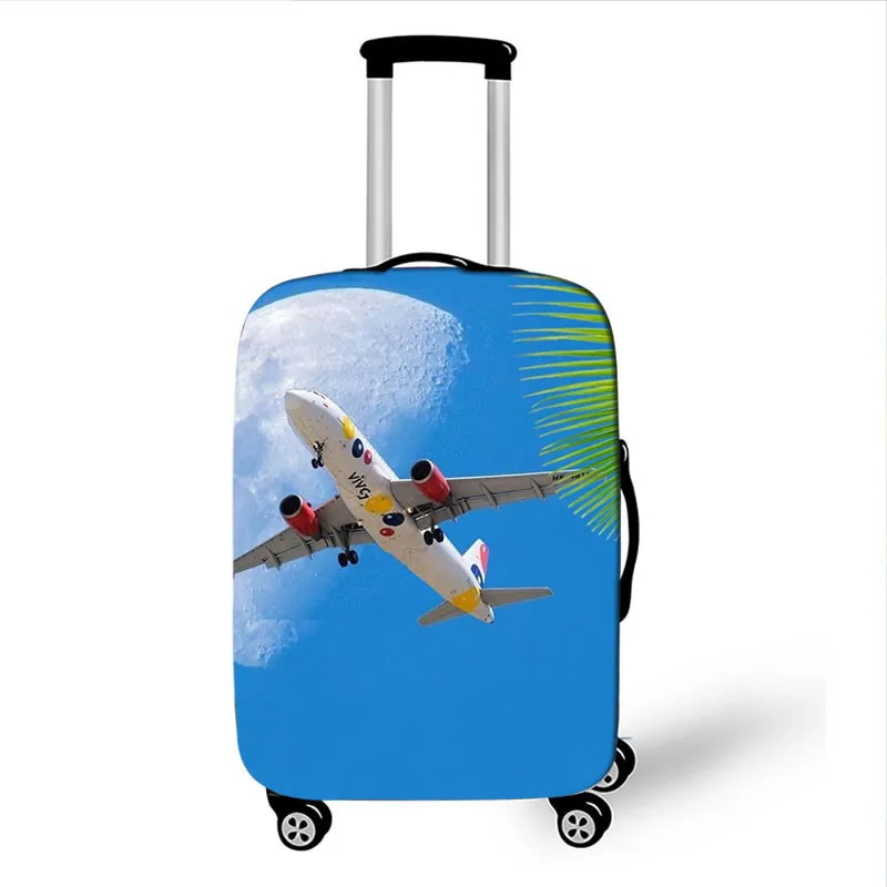 Модный чехол для багажа с Эйфелевой башней, защитный чехол, ВОДОНЕПРОНИЦАЕМЫЙ ПЛОТНЫЙ ЭЛАСТИЧНЫЙ чехол для чемодана, 18-32 дюймов, XL, аксессуары для путешествий - Цвет: 25