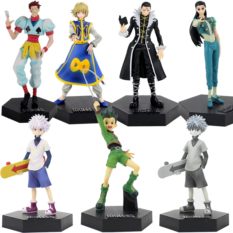 Японские игрушки Hunter X фигурки Killua Zoldyck Gon Freecss Chrollo Lucilfer фигурка DX Vol.5