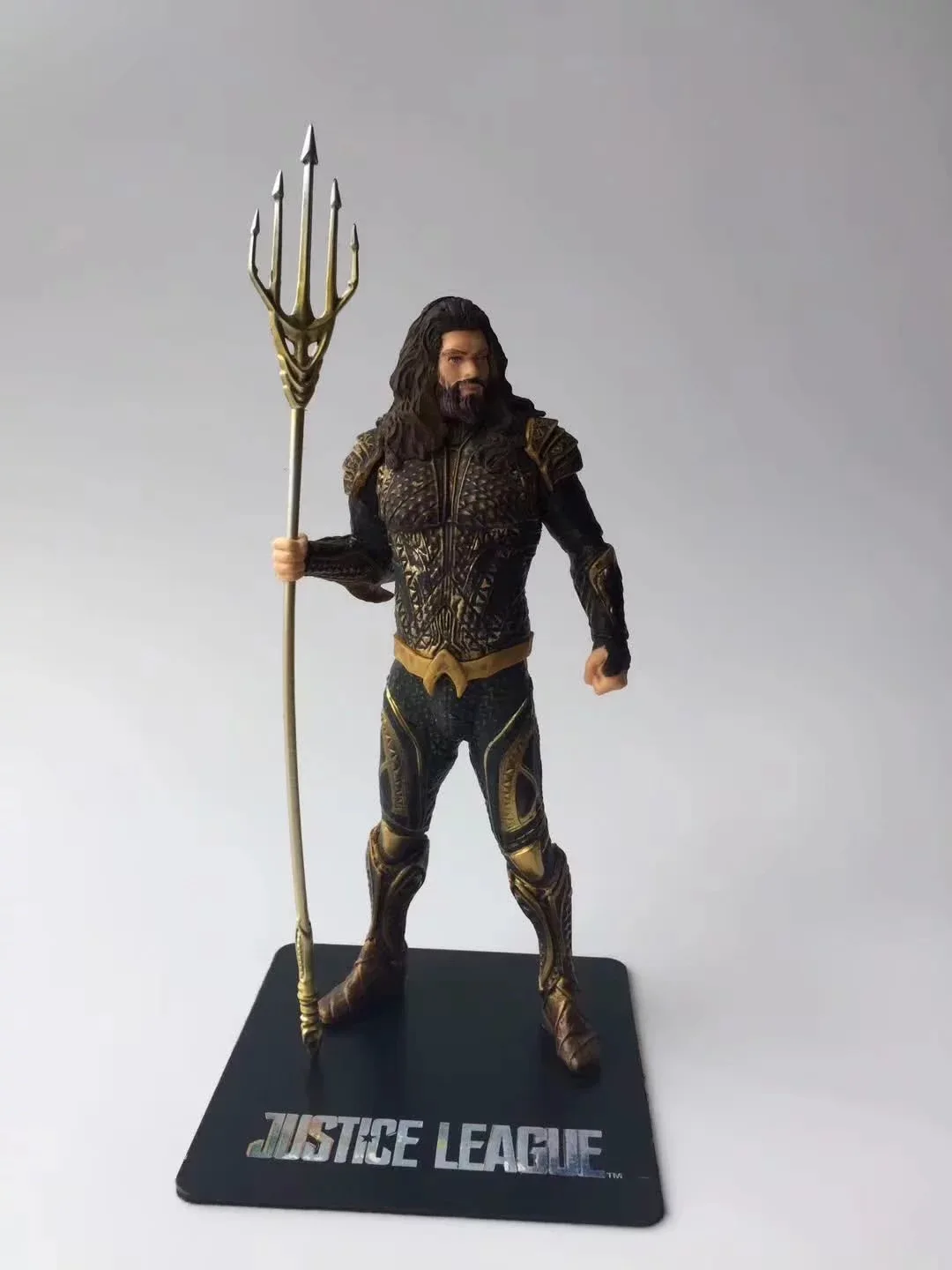 Justice League DC Cartoon Art Neptune Atlantis Trident Model Boxed Garage Kit
