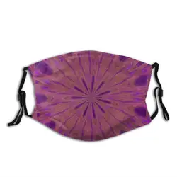 Razzberry Pop Face Mask With Filter Abstract Pink