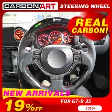 Светодиодный гоночный дисплей Рулевое колесо для Nissan для GTR35 R35 светодиодный руль ЖК-экран guage метр рулевое колесо plug and play