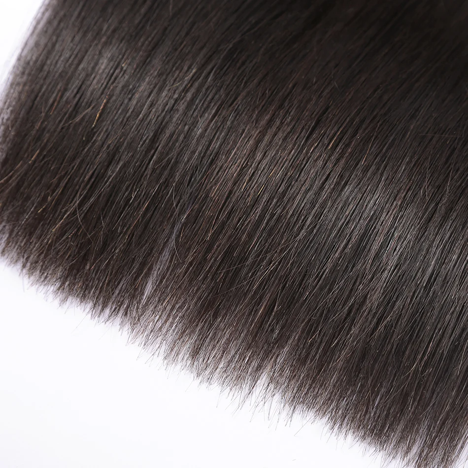 Luvin OneCut волосы прямые 8-30 28 30 дюймов бразильские девственные волосы натуральный цвет 4 пряди человеческие волосы