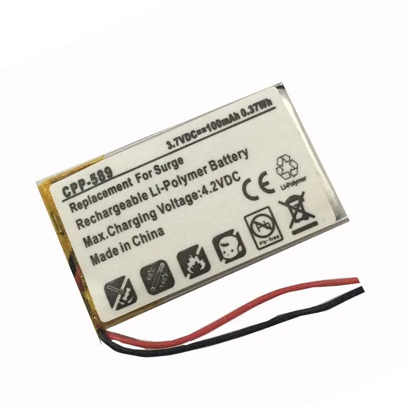 

ZHUJI 100mAh Battery for Fitbit Surge smart Watch