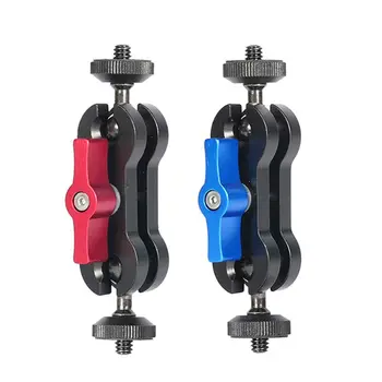 

Articulating Magic Arm 360 Degree Rotating Mount Stand with Double Ball Heads 1/4"Screw For Camera Field Monitor LED DSLR Flash