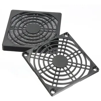 

PC Computer Fan Dust Cover Case 3 in 1 Dustproof Sponge Filter Mesh 8cm Computer Fan Colander Dust Net