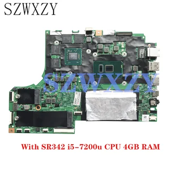 

For Lenovo Ideapad 720-15IKB Laptop Motherboard With SR342 i5-7200u CPU 4GB RAM 5B20P26384