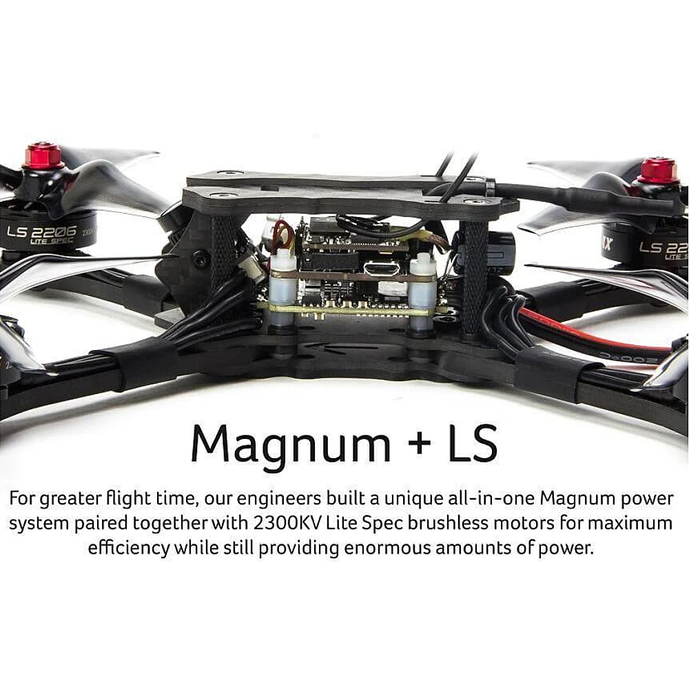 

EMAX Hawk 5 5.8G 600TVL F4 FC 210mm Brushless FPV Racing Quadcopter w/ Frsky Receiver BNF