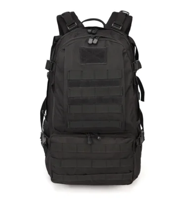Black Molle Компьютерная сумка для путешествий на открытом воздухе для альпинизма коричневый Тактический 60л рыболовный рюкзак - Цвет: Black