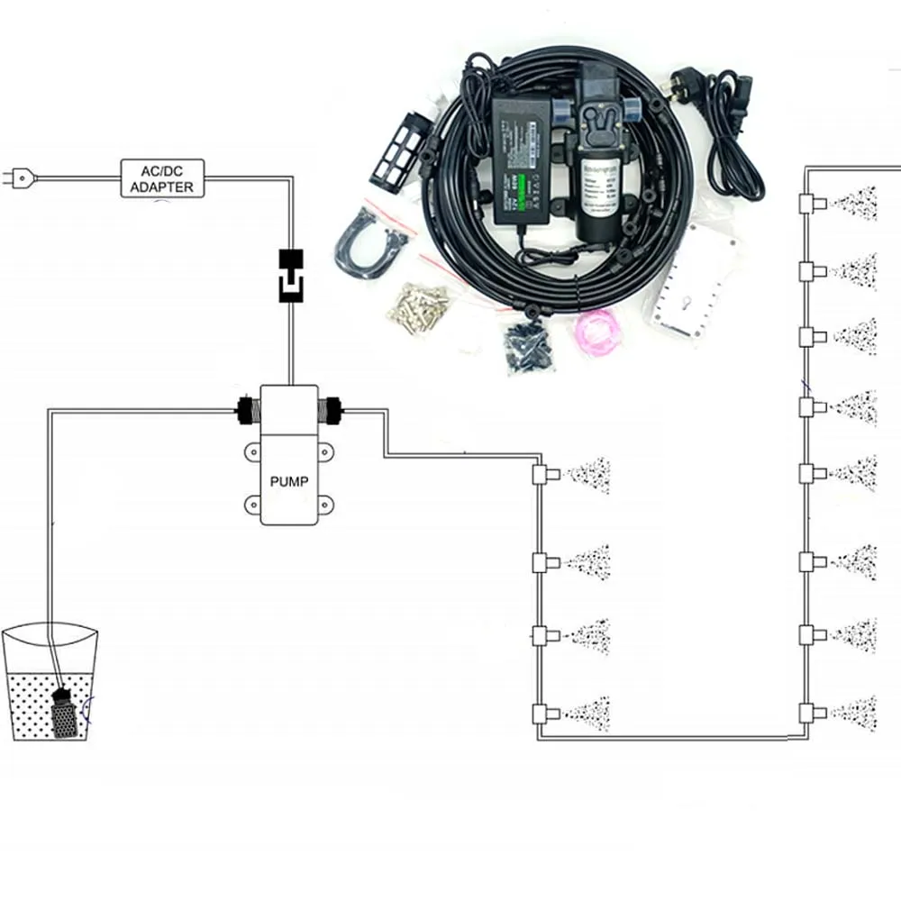

Насос Мембранный Электрический, 12 В, 12 м, для системы удаления пыли