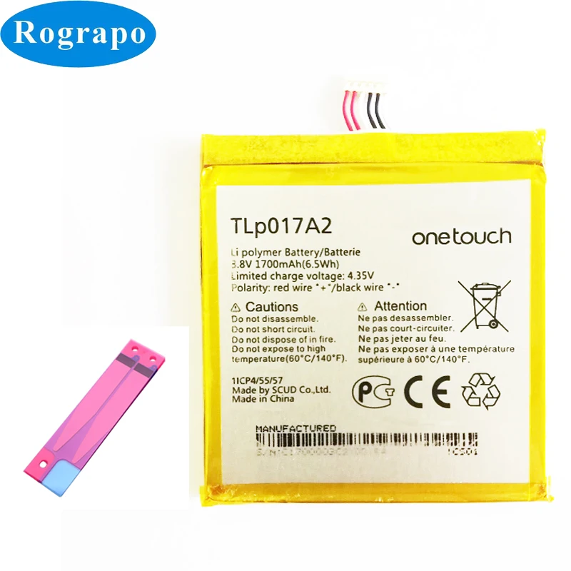 TLp017A1 TLp017A2 мобильный телефон Сменный аккумулятор для ALCATEL one touch idol mini OT6012 6012A 6012W 6012E