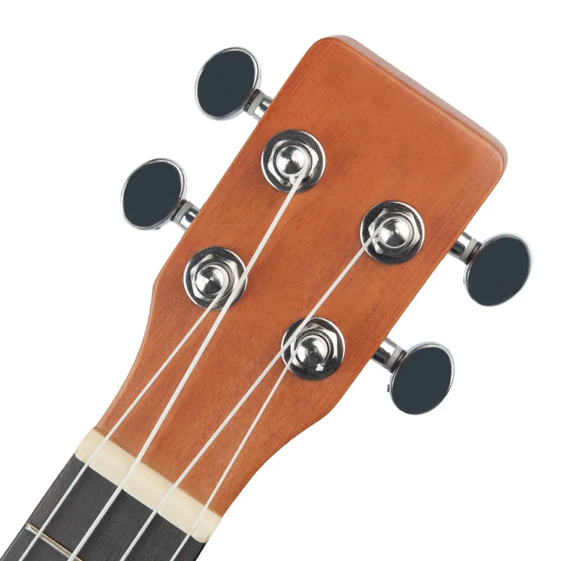 Наоми натуральный 23 дюймов Okoume Электрический Укулеле Ukelele Uke комплект с Gig Bag 3 5 мм