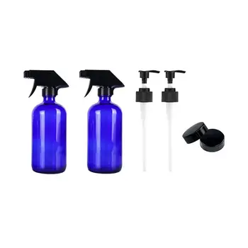 

OUNONA 1 Set of Glass Empty Spray Bottles Reusable Subpackaging Bottle 500ml Refillble Bottle Cosmetics Container Perfume Bottle