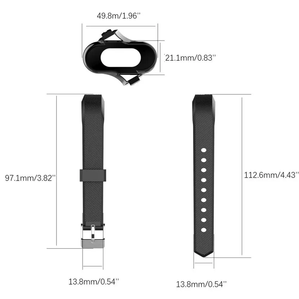 Сменный металлический ремешок для Xiaomi Mi Band 4 3 Браслет спортивный Смарт Браслет ремешок смарт-кольцо для Xiaomi Mi Band 4 3