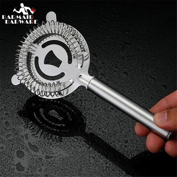 

Hot Useful Stainless Steel Cocktail Shaker Bar Ice Strainer Wire Mixed Drink Bartender Professional Tool Bar Accessory
