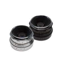 WesleyWSL 35mm F1.6 Lens for Sony NEX E-mount / for Fuji XF APS-C / Panasonic Olympus Macro 4/3 / Canon EOS-M Mirrorless Camera