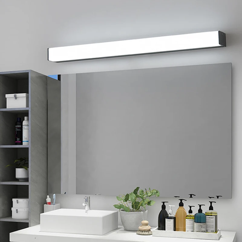 Home 6W 8W 10W LED Wall Lamp Super Bright Long Strips Led Mirror Light Simple Indoor Decors Acrylic Lights for Bathroom Bedroom led light led wall lamp wall light