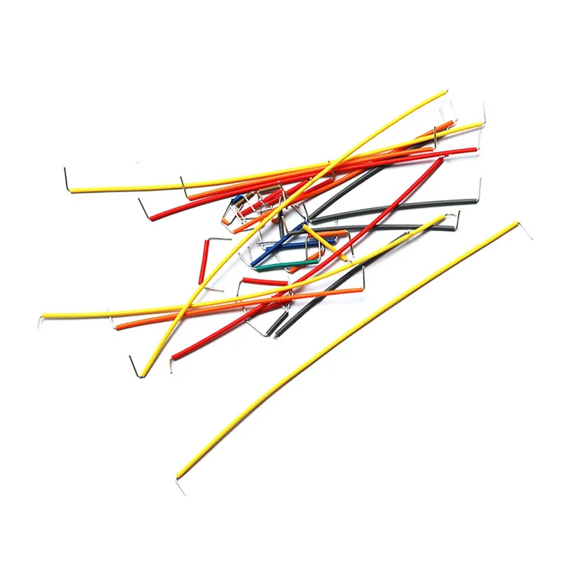 140Pcs 14 Kind U Shape Solderless Breadboard Jumper Cable Wire Kit For PCB Bread Board Arduino Shield For Raspberry Pi Drop