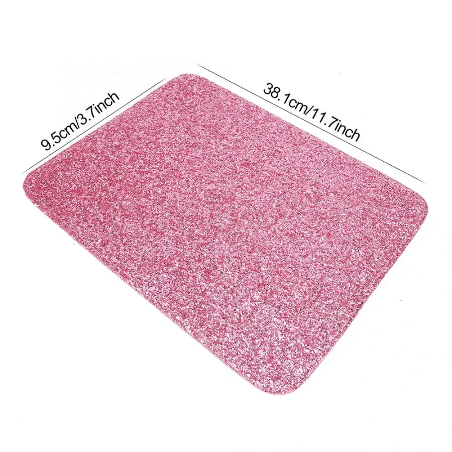 Pink Cushion Дизайн ногтей блестящие пайетки дизайн ногтей Настольный коврик подушка держатель для рук опора для рук Маникюрный Инструмент Дизайн ногтей - Цвет: Pink Cushion