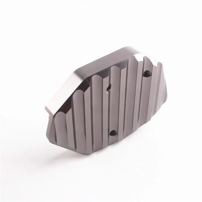 Gray Kickstand боковая стойка удлинение ноги накладка пластина для Yamaha T-MAX 530 2012 2013 - Цвет: Gray