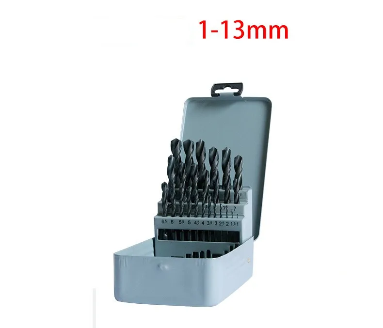

25 PCS/set drill milling lathe bit twist drill of bit 1-13