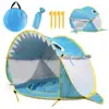 Baby Beach Tent Uv-protecting Sunshelter With A Pool Baby Kids Beach Tent Pop Up Portable Shade Pool UV Protection Sun Shelter 1