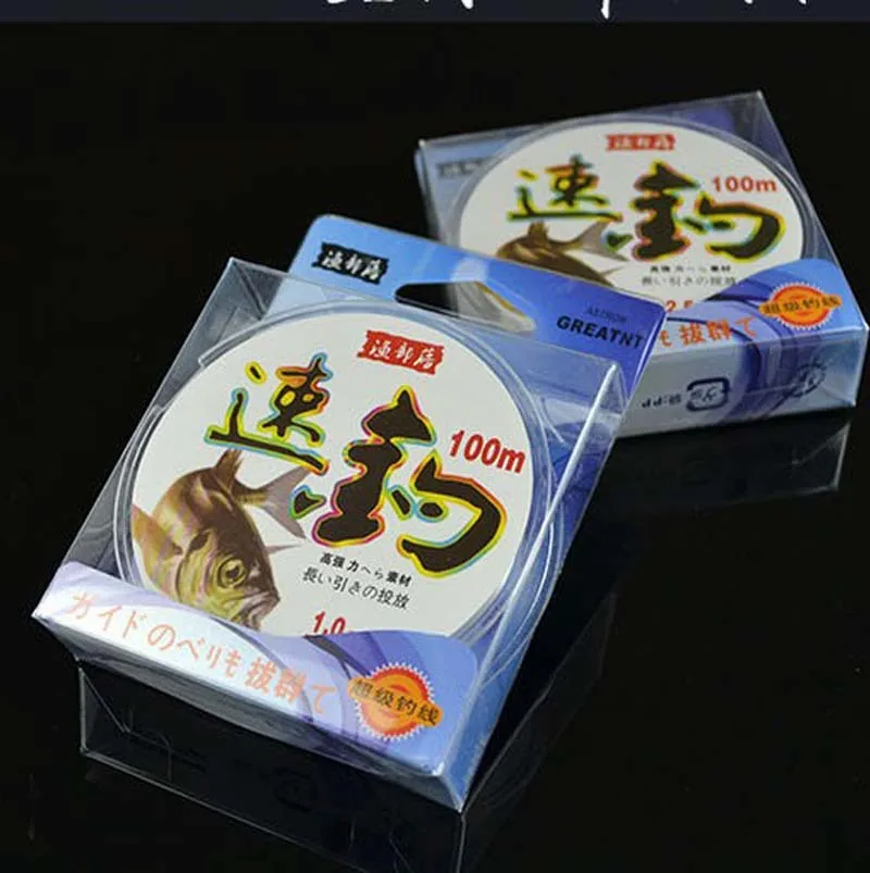 

Su diao 100 M New Style High Strength Nylon Thread Fishing Line Raw Silk Import Fishing Line