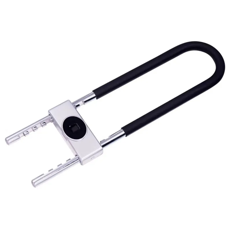 

Durable U Shape Bluetooth Fingerprint Smart Lock Anti-theft Fingerprint Lock Unlock Glass Door Lock Office Lock