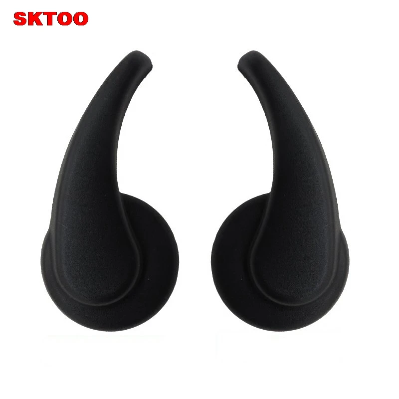 SKTOO подходит для peugeot 307 408 citroen c4L черная регулирующая рукоятка сиденье Регулируемый гаечный ключ регулируемое устройство - Название цвета: Черный